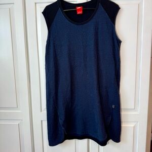 Nike Blue‎ and Black T-Shirt Dress. Size Large